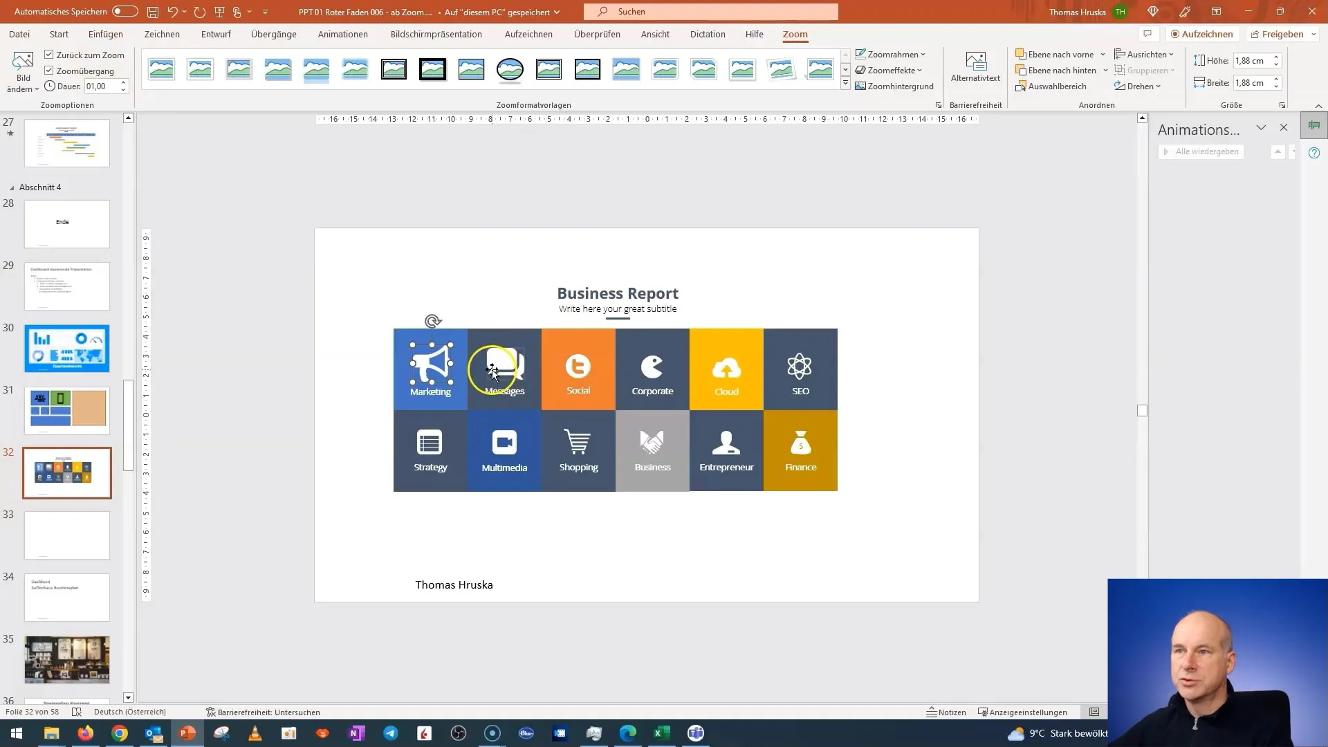 Interactive dashboard in PowerPoint: This is how you create it yourself!