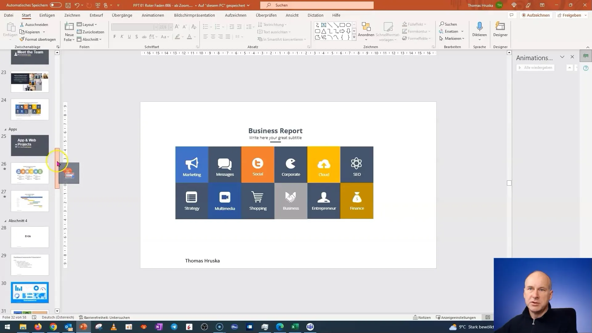 Interactive dashboard in PowerPoint: How to create it yourself!