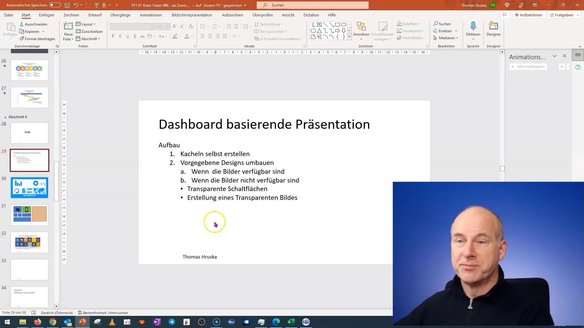 Interactive dashboard in PowerPoint: This is how you create it yourself!