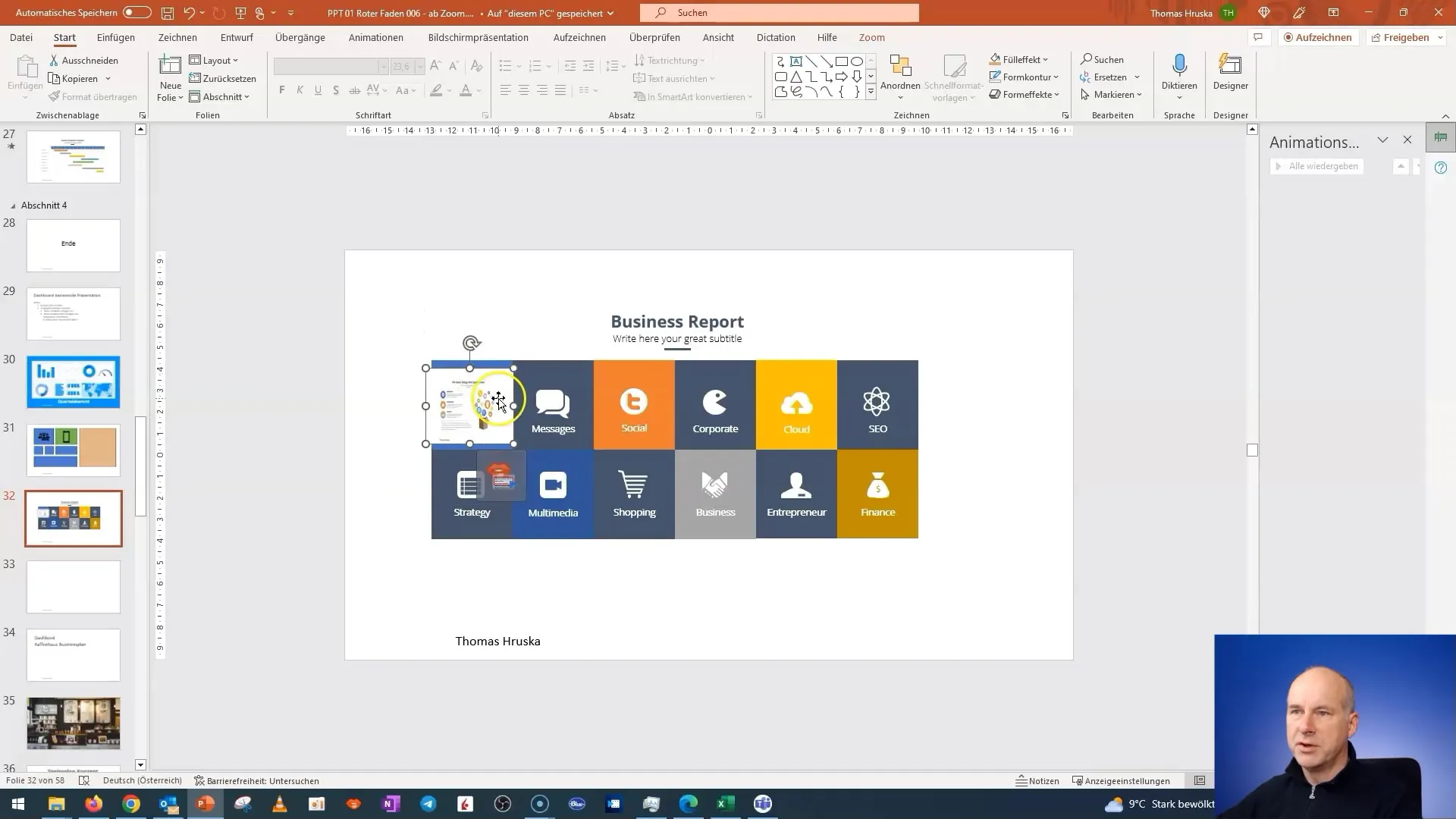 Interactive dashboard in PowerPoint: This is how you create it yourself!