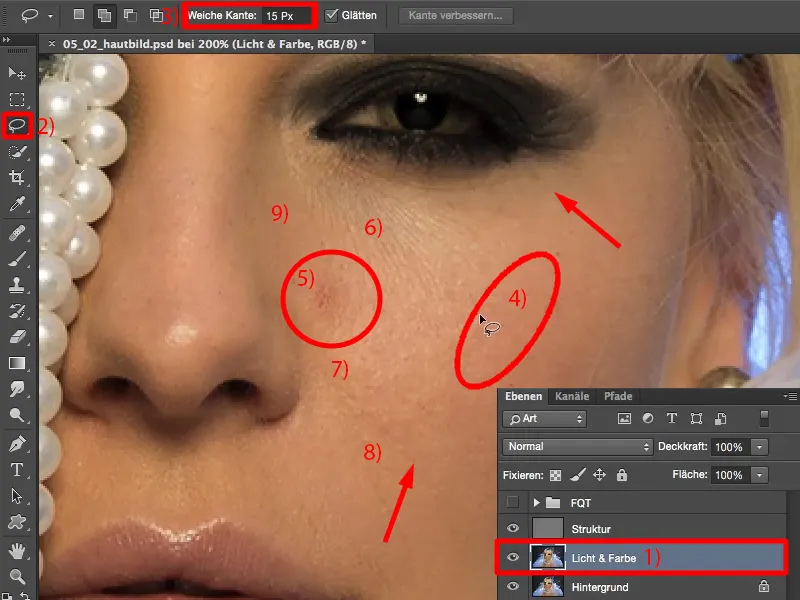 Looks & Styles avec Photoshop - Image de peau et retouche