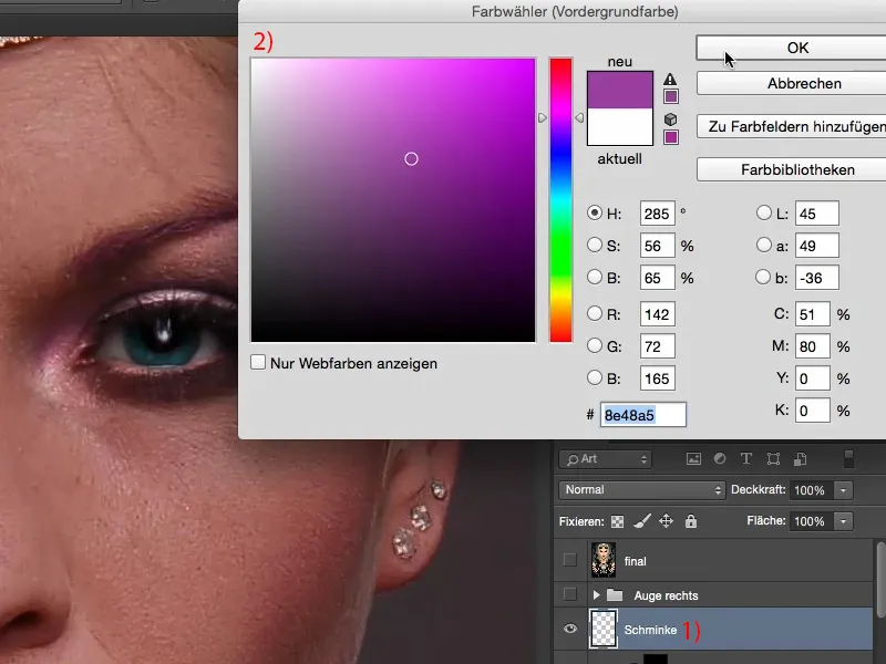 Looks & Styles con Photoshop - ritocco degli occhi