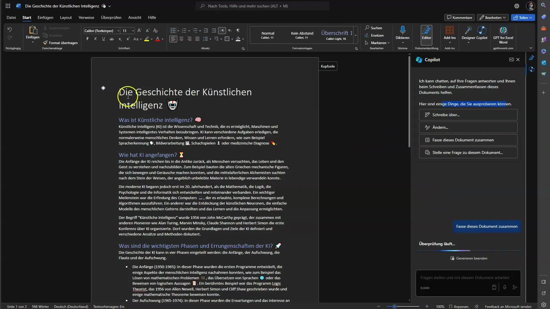 Optimal brug af Microsoft Copilot i Word