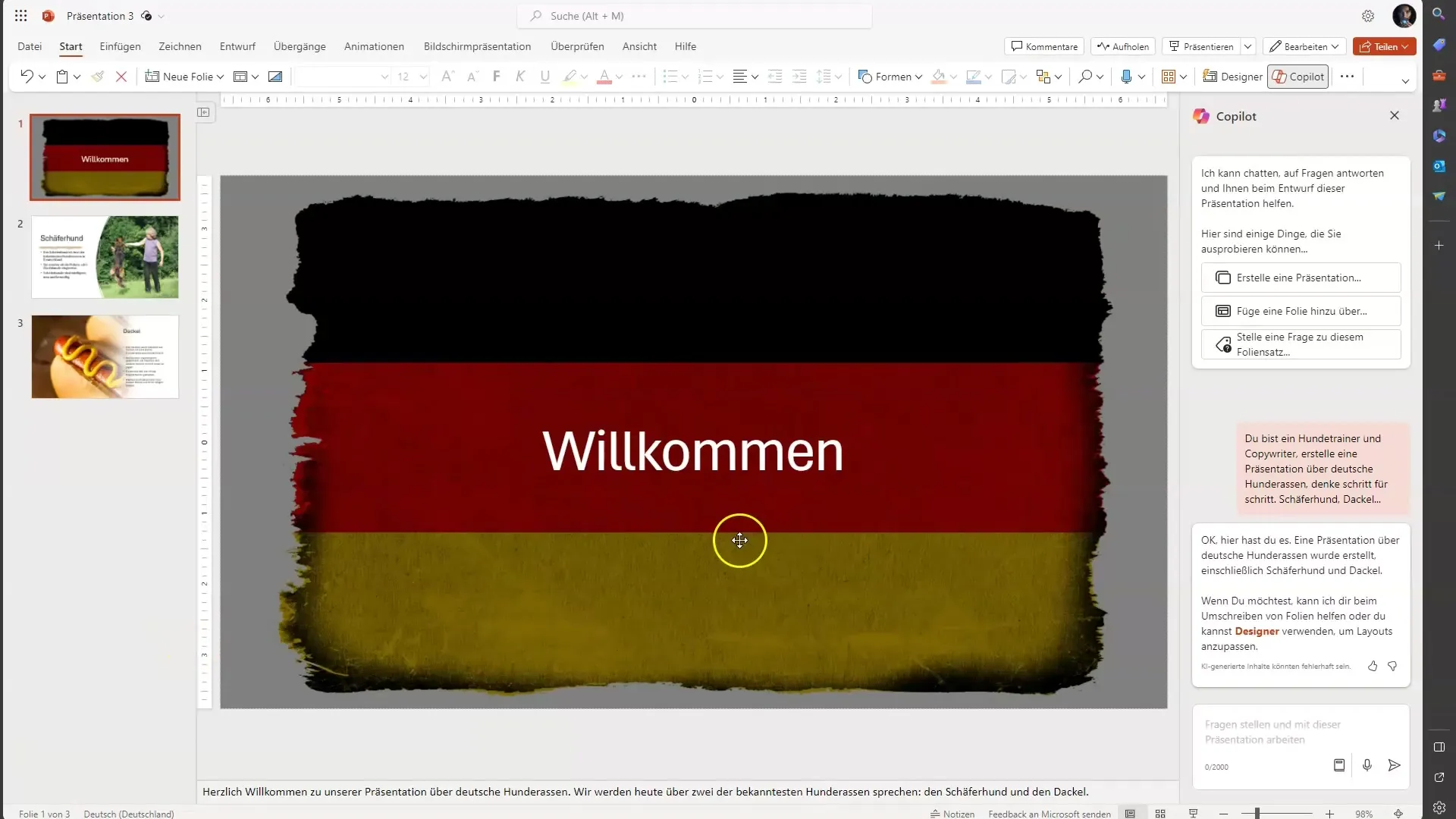 Microsoft Copilot in PowerPoint: Snelle creatie van effectieve presentaties