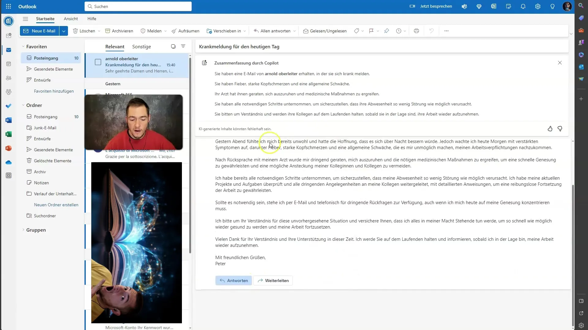 More efficient email management with Microsoft Copilot in Outlook