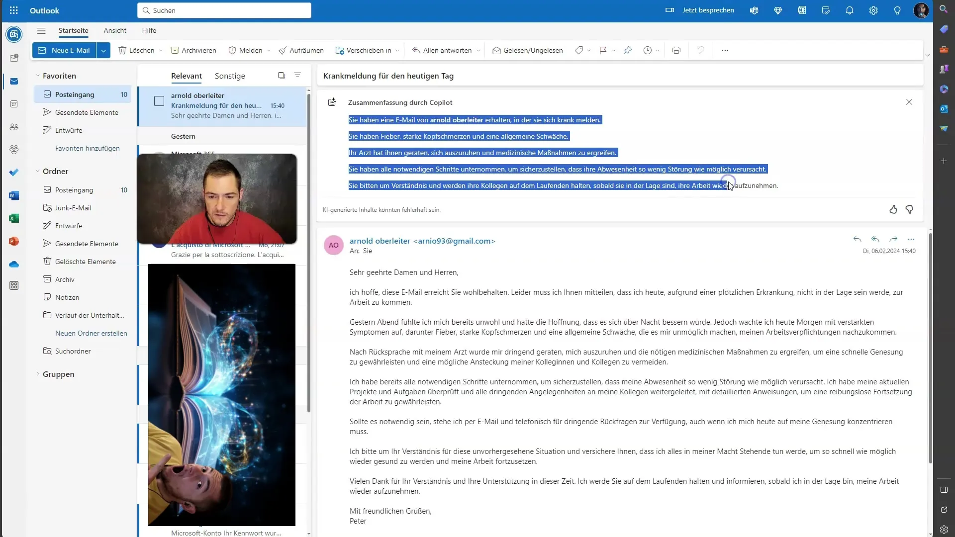 Efficiënter e-mailbeheer met Microsoft Copilot in Outlook