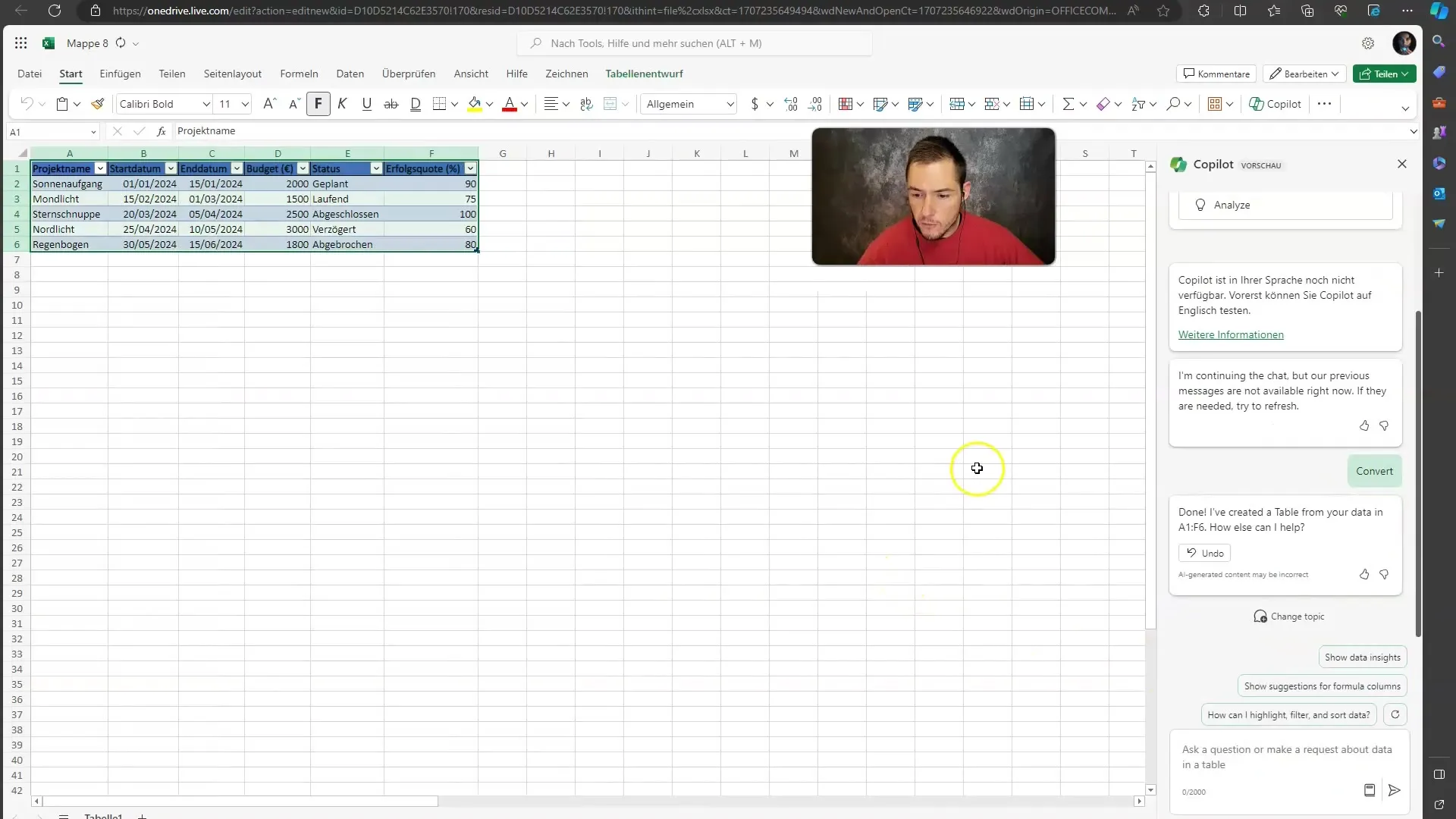 Microsoft Copilot in Excel: possibilità e sfide