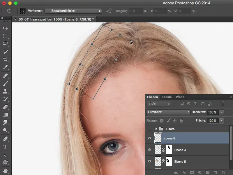 Memperbaiki Gaya & Tampilan dengan Photoshop - Membuat rambut sempurna