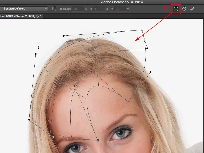 Memperindah tampilan dan gaya dengan Photoshop - Memperindah rambut