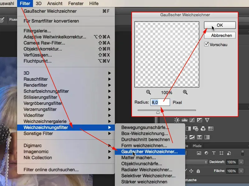 Memperbaiki Tampilan & Gaya dengan Photoshop - Melukis Ulang Kesalahan