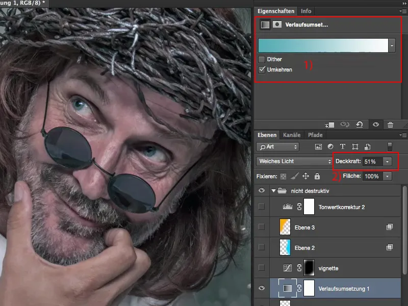 Tampilan & Gaya dengan Photoshop - Destructive vs. non-destructive workflow