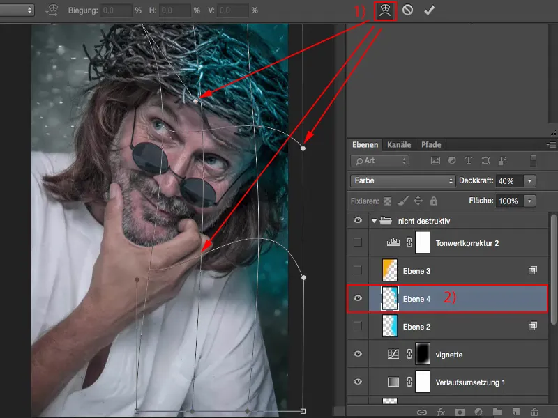 Tampilan & Gaya dengan Photoshop - Metode Kerja Non-destruktif vs. Destruktif