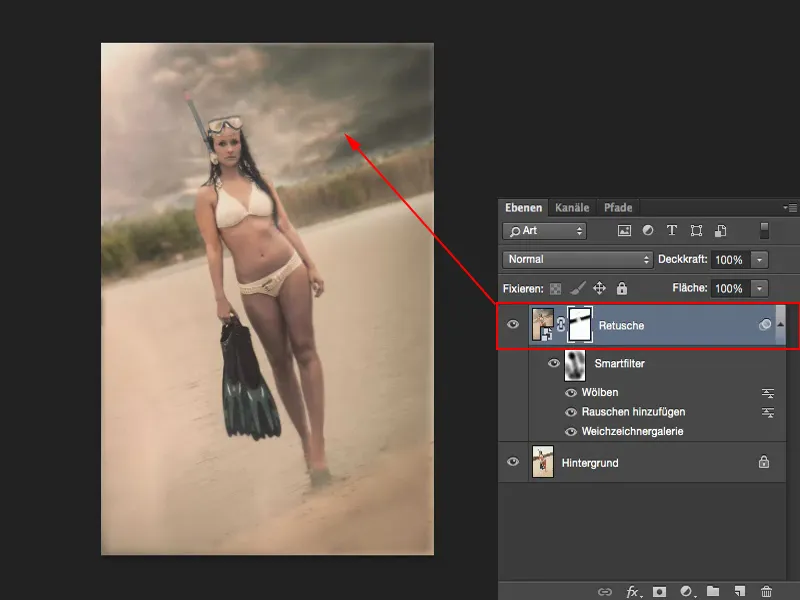 Tampilan dan Gaya dengan Photoshop - Objek Pintar