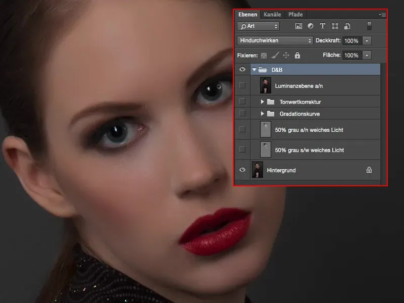 Вигляд та стилізація за допомогою Photoshop - Dodge & Burn.