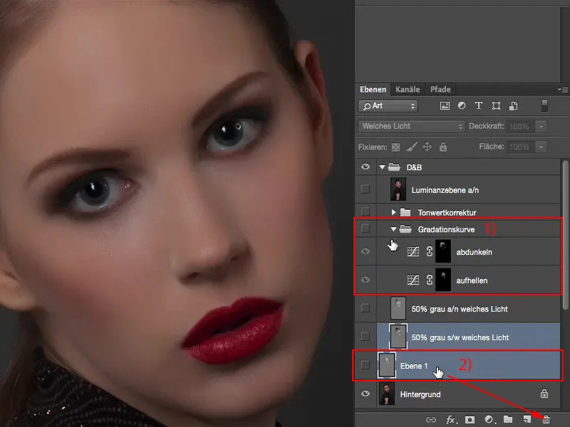 Mengatur tampilan dan gaya dengan Photoshop - Dodge & Burn