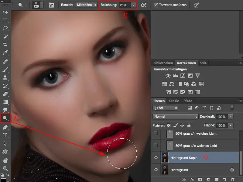 Looks & Styles con Photoshop - Dodge & Burn