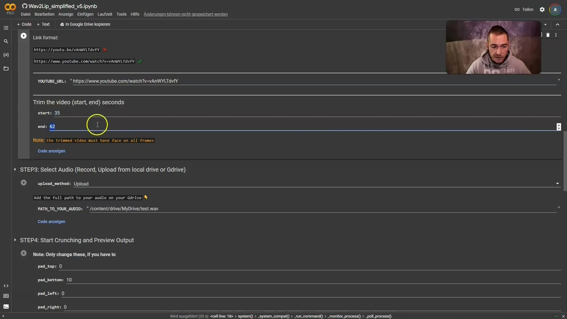 Создание дипфейков с помощью Wav2Lip: пошаговое руководство