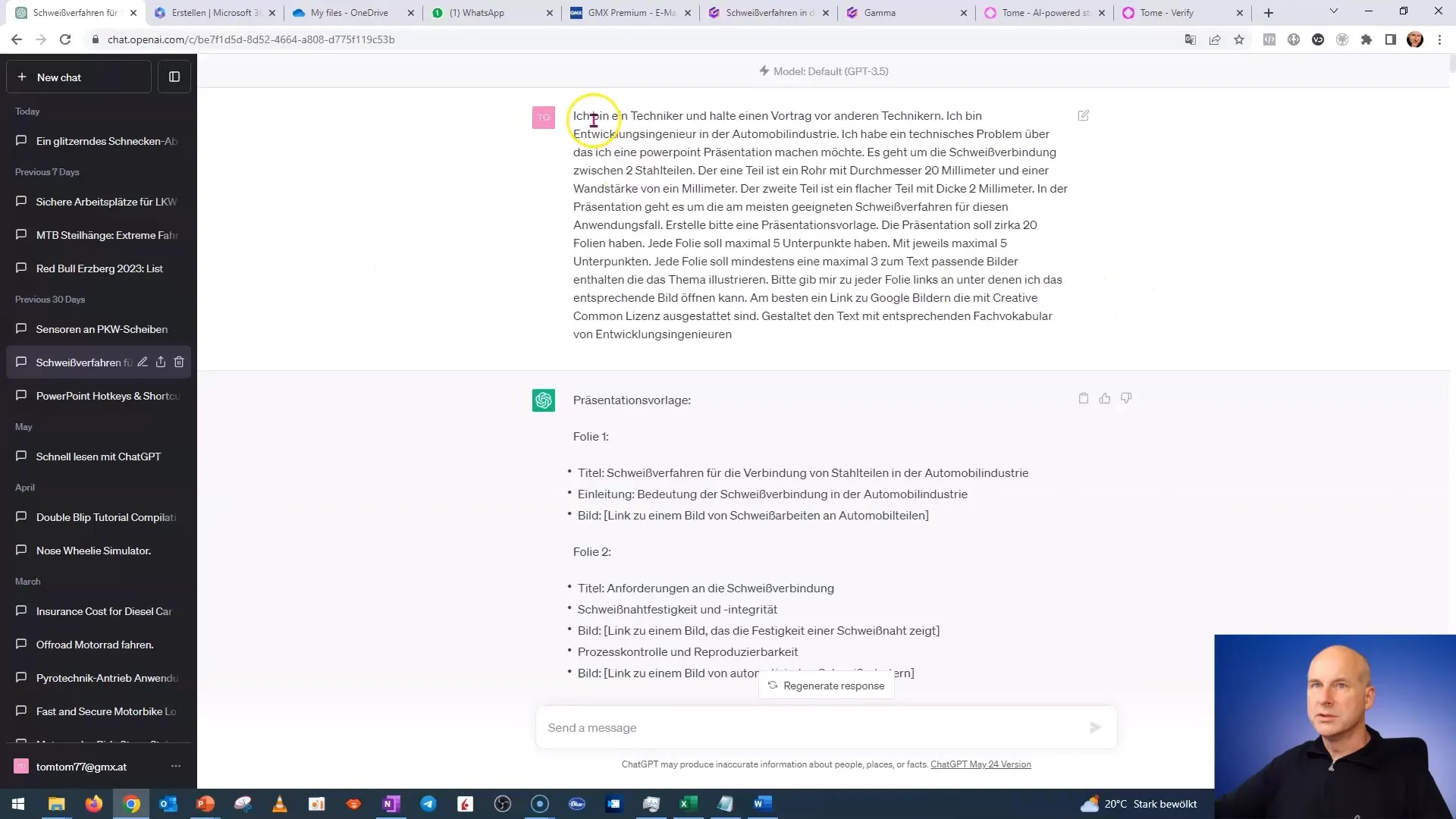 Sukurkite profesionalią "PowerPoint" prezentaciją su "ChatGPT