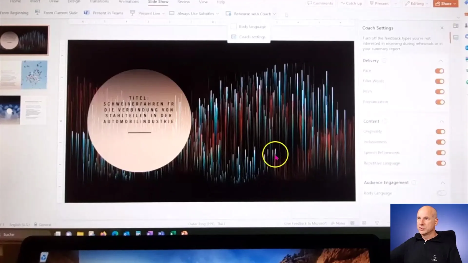 Miglioramento delle tue capacità presentative con intelligenza artificiale