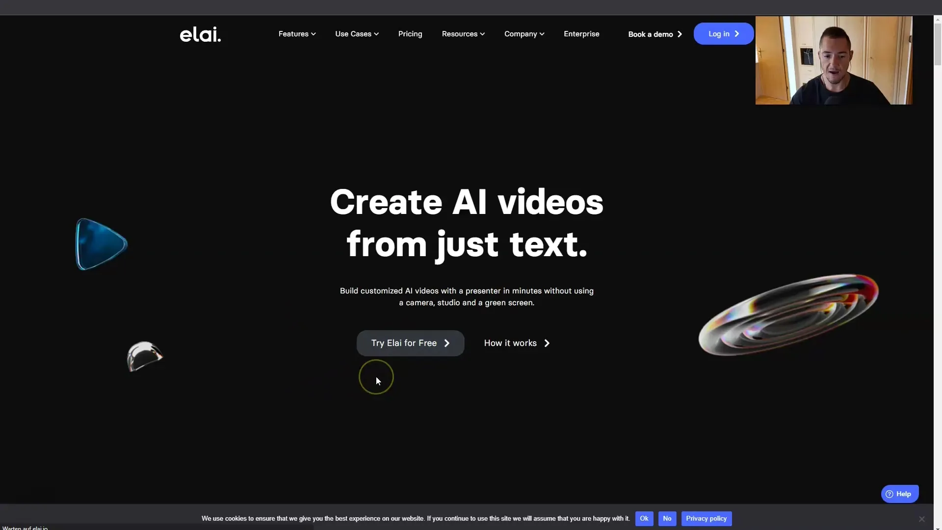 Create impressive AI videos with Elai.io made easy