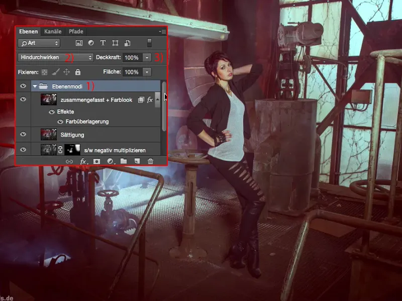 Tampilan & Gaya dengan Photoshop - Mode layer dan cara kerjanya