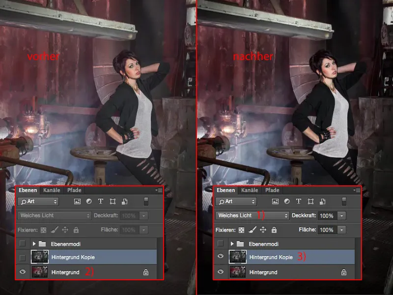 Tampilan & Gaya dengan Photoshop - Mode Layer dan Cara Kerjanya