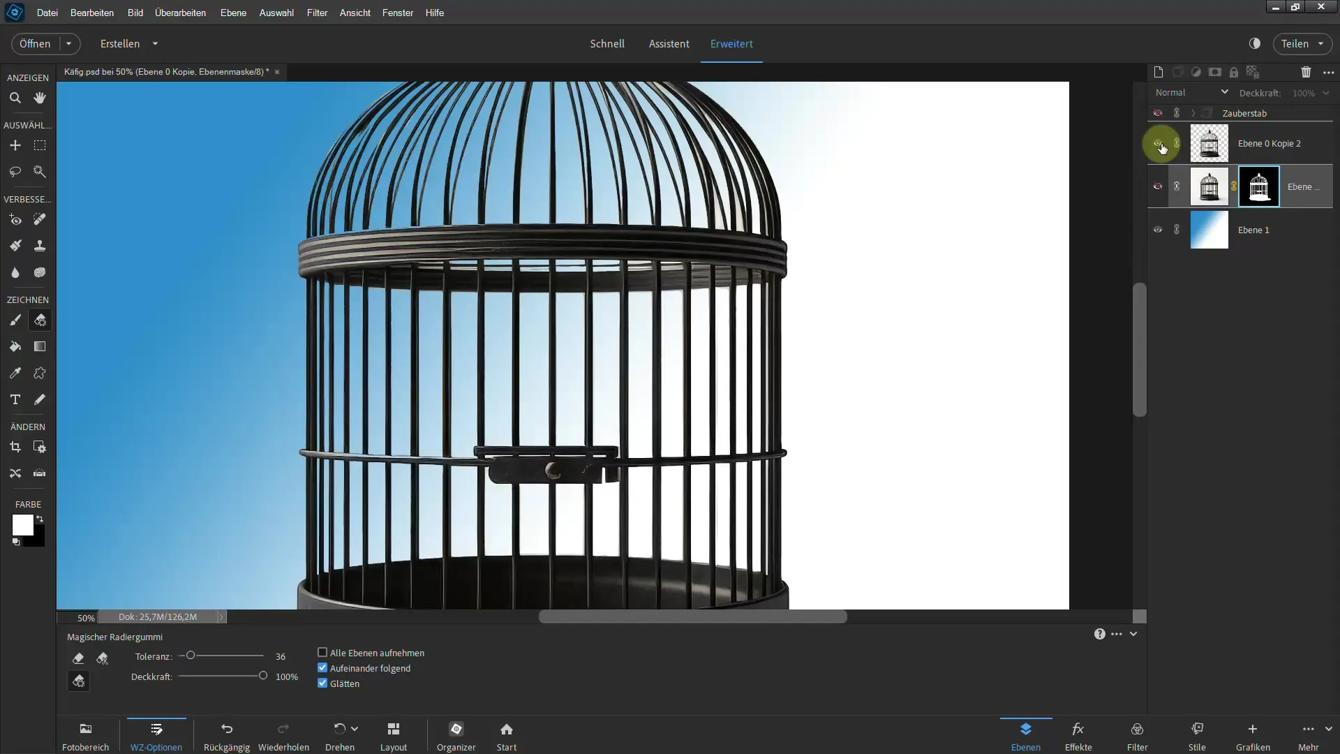 4 effective methods for cutting out in Photoshop Elements