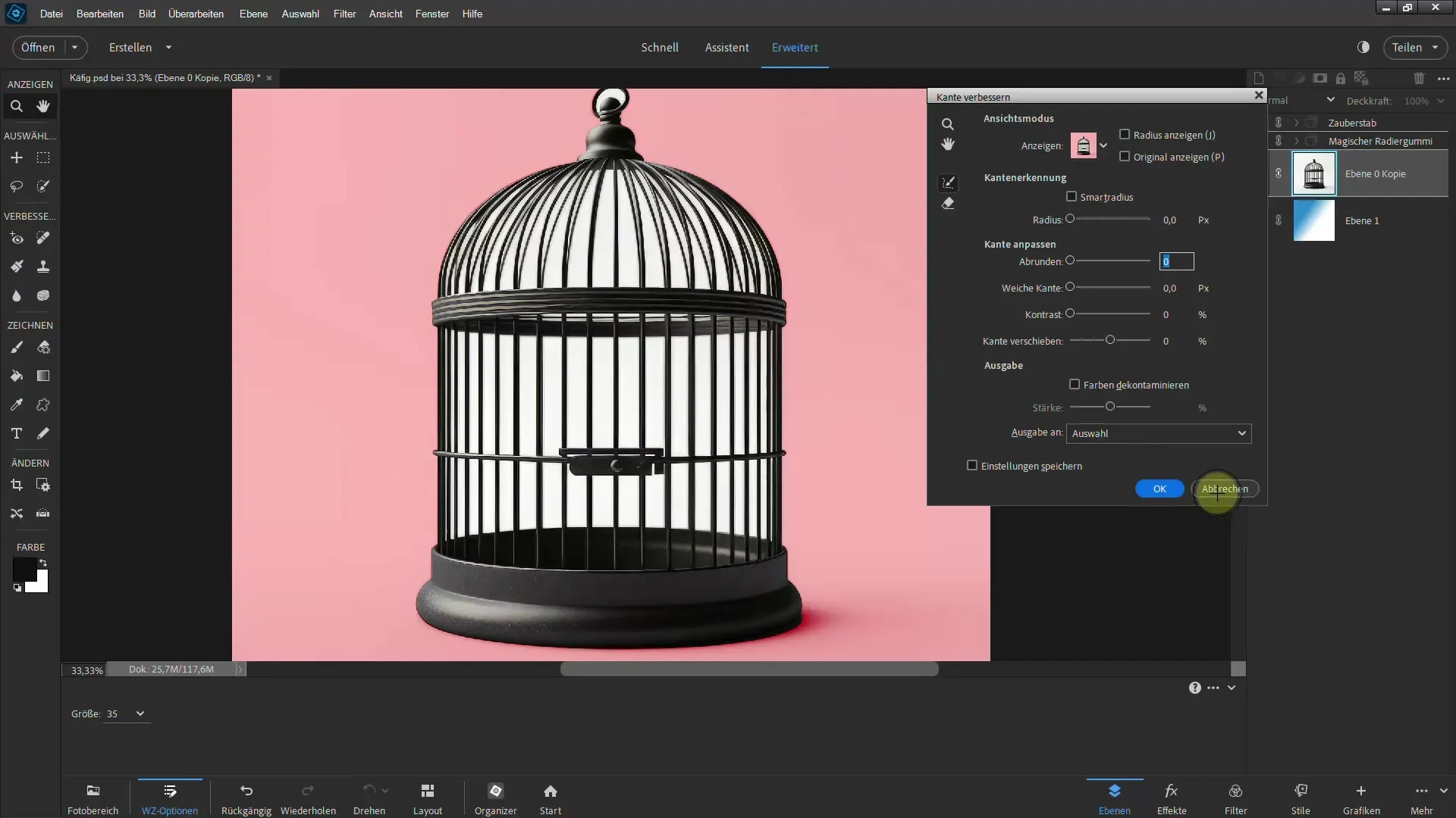 4 effective methods for cutting out in Photoshop Elements