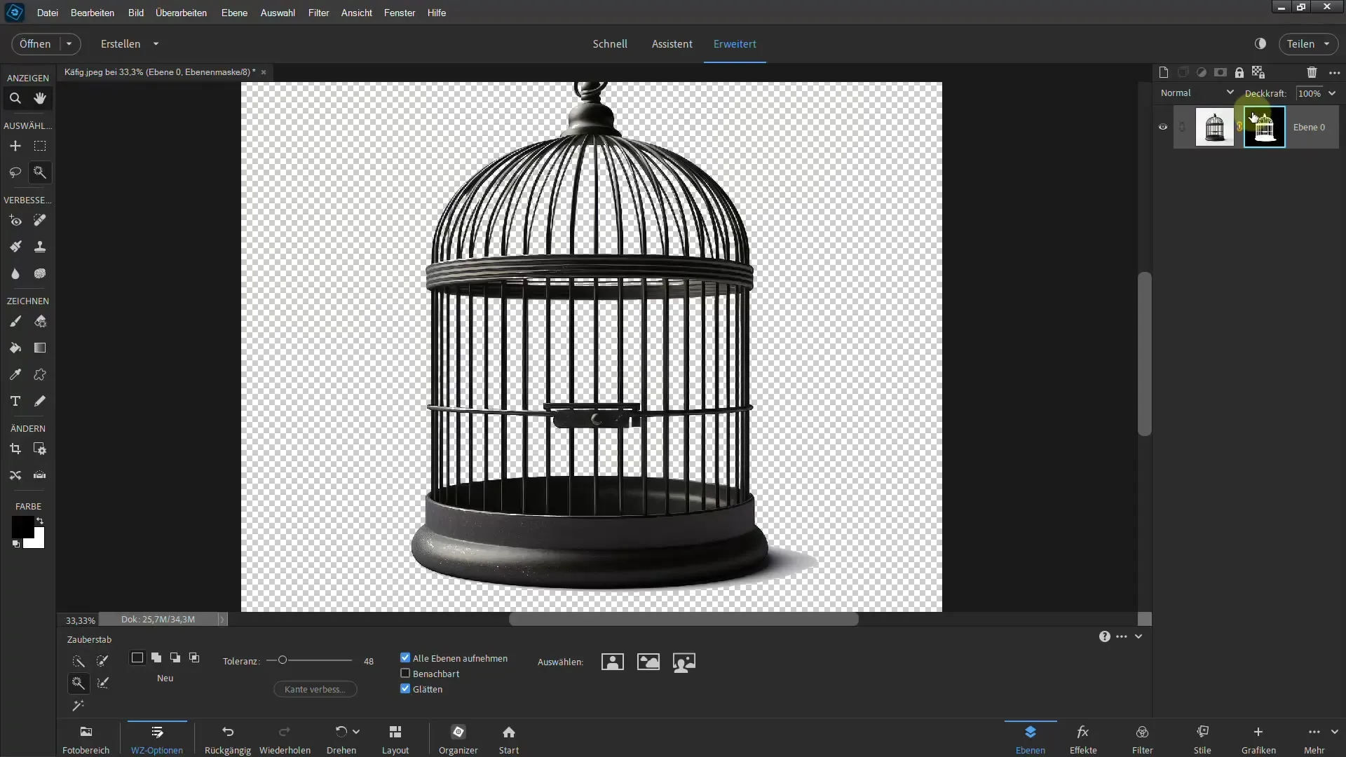 4 metode efektif untuk membuat seleksi di Photoshop Elements