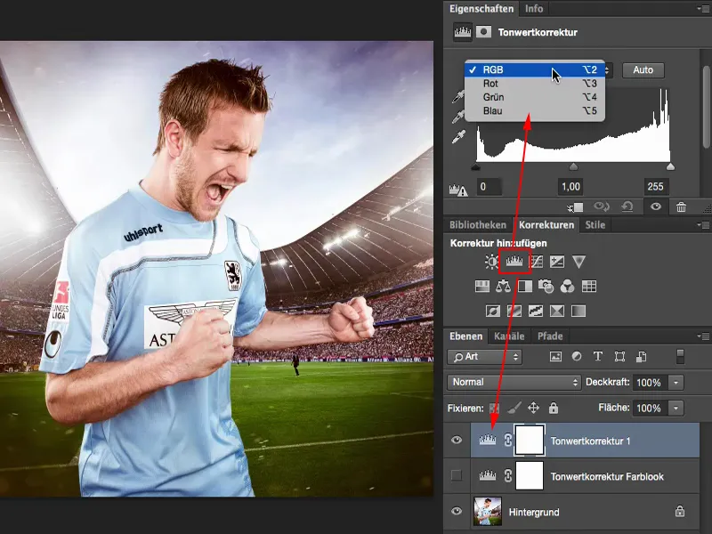 Tampilan & Gaya dengan Photoshop - Koreksi Nilai Tonal