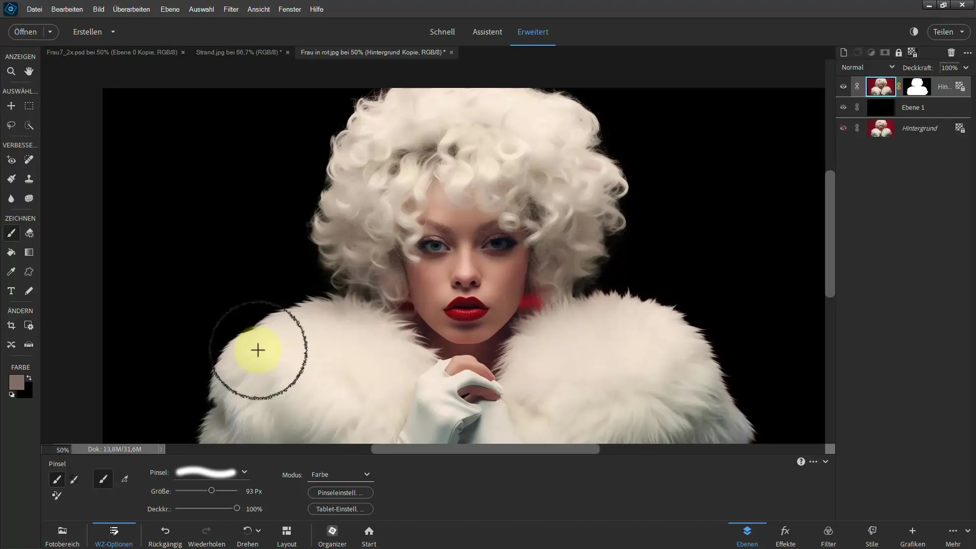 Extracting hair: Step-by-step guide with Photoshop Elements