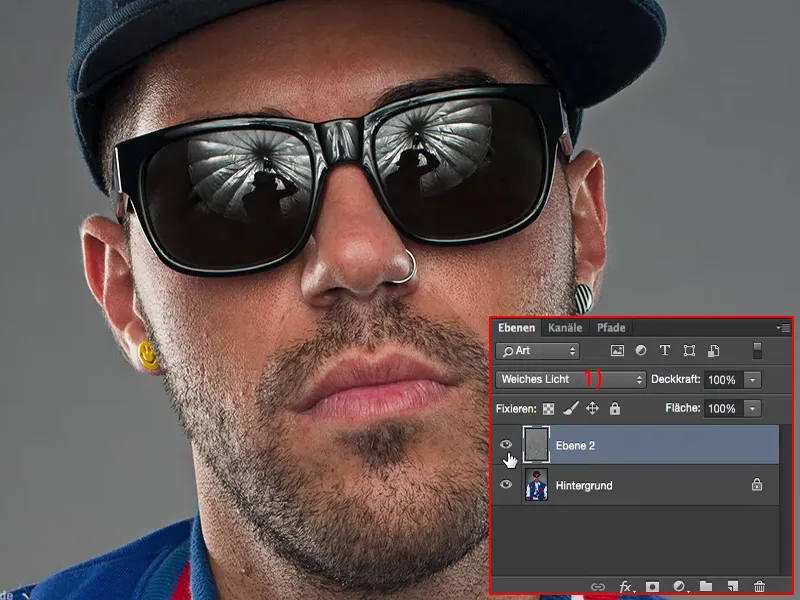 Videz in slogi s programom Photoshop - izračun slike