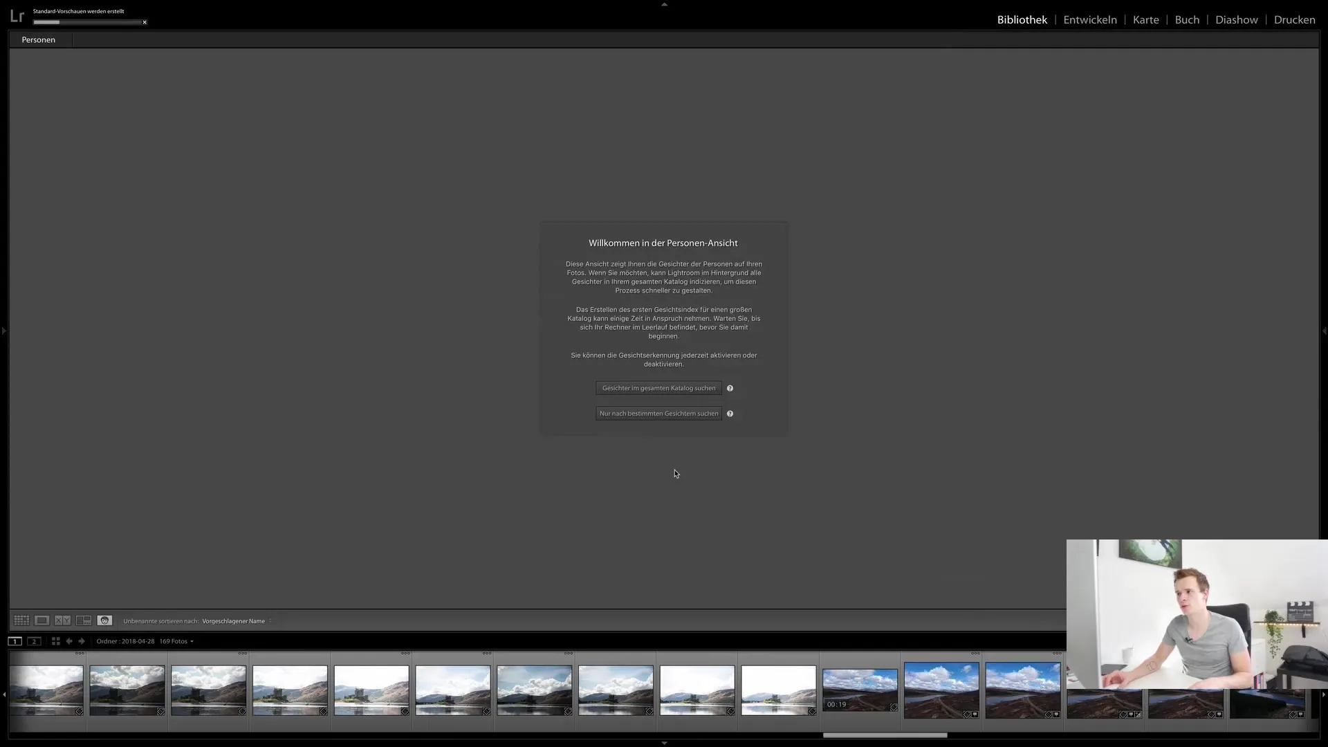 Lightroom Classic CC: L'interface utilisateur en un coup d'œil