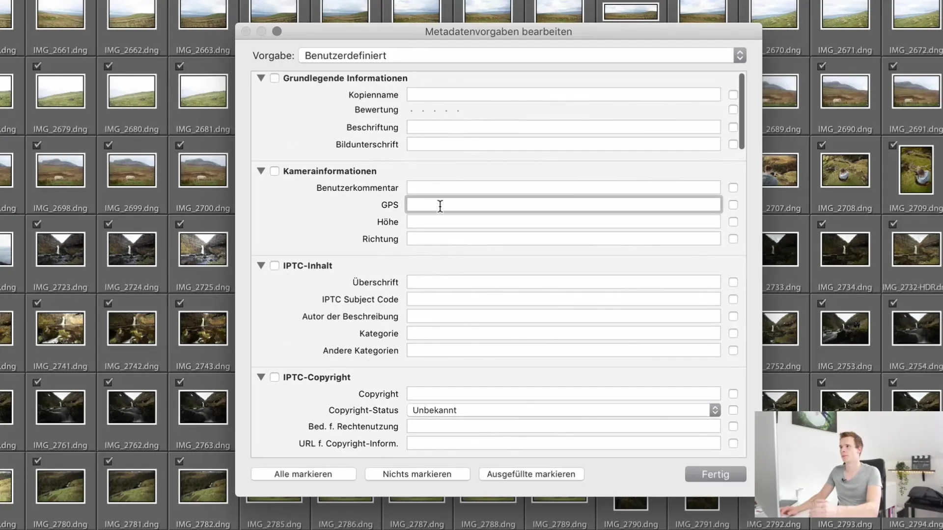 Impor gambar yang lebih efisien di Lightroom Classic CC