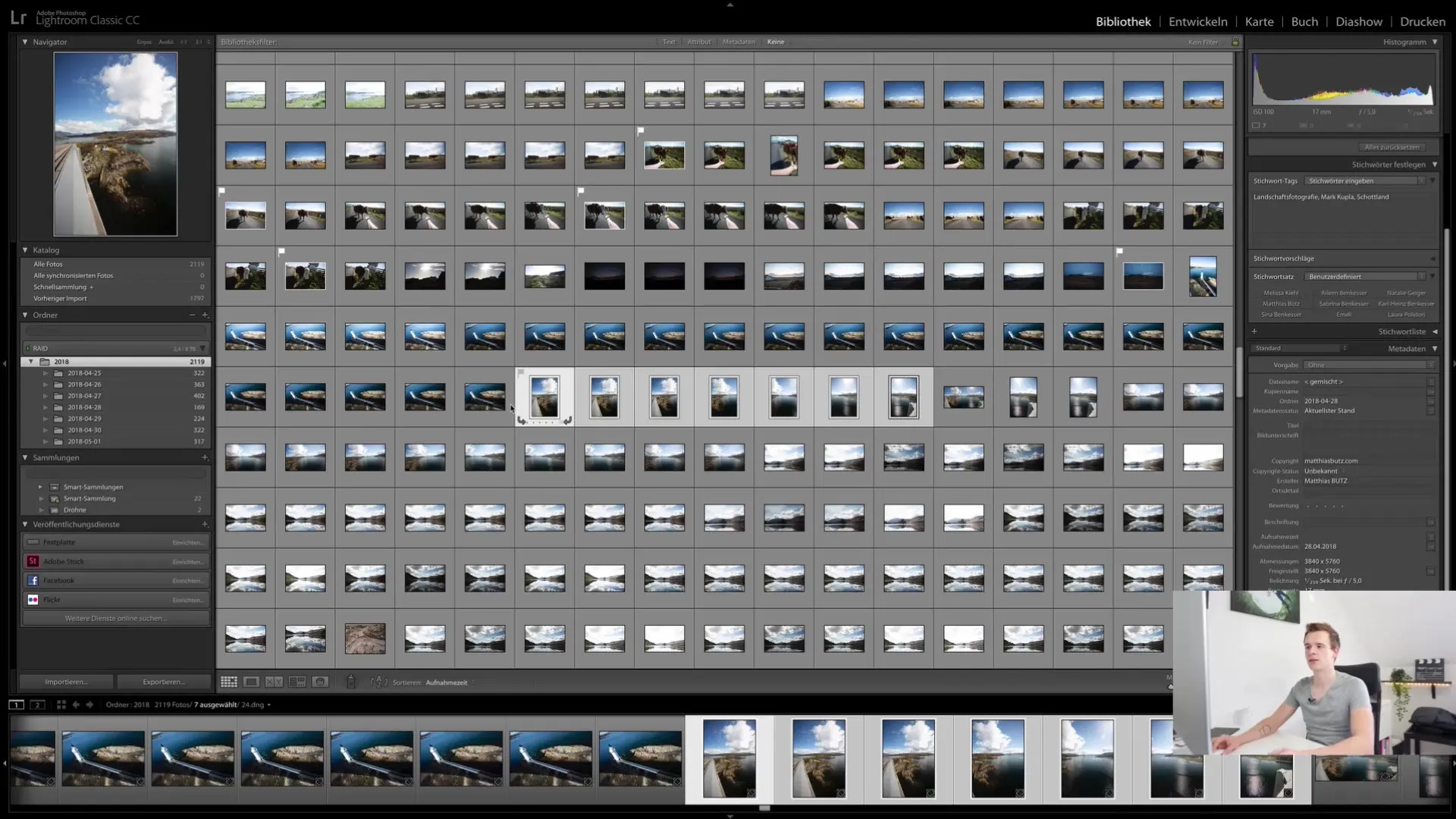 Lightroom Classic CC: Efficiently reviewing and marking images