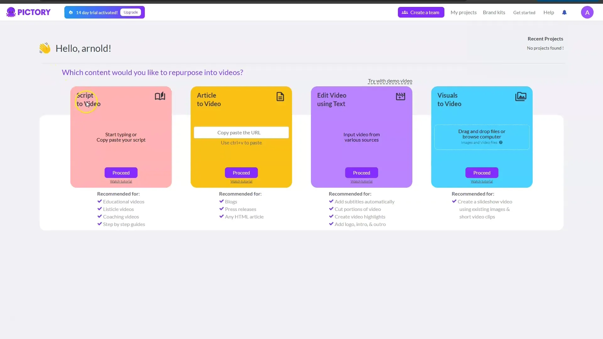 Pictory y WOXO: tus herramientas para la fácil creación de videos