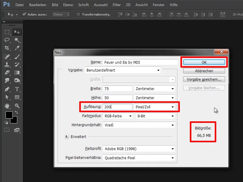 Penggabungan Photoshop - Api dan Es - Bagian 01: Pengantar, Persiapan, dan Penempatan Gambar Pertama