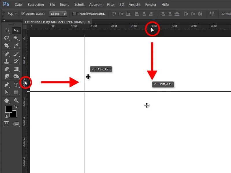 Photoshop-Composing - Api dan Es - Bagian 01: Pengenalan, Persiapan, dan Penempatan Gambar Pertama