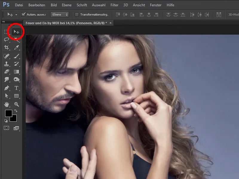 Photoshop Composing - Φωτιά και πάγος - Μέρος 01: Εισαγωγή, προετοιμασία και τοποθέτηση της πρώτης εικόνας