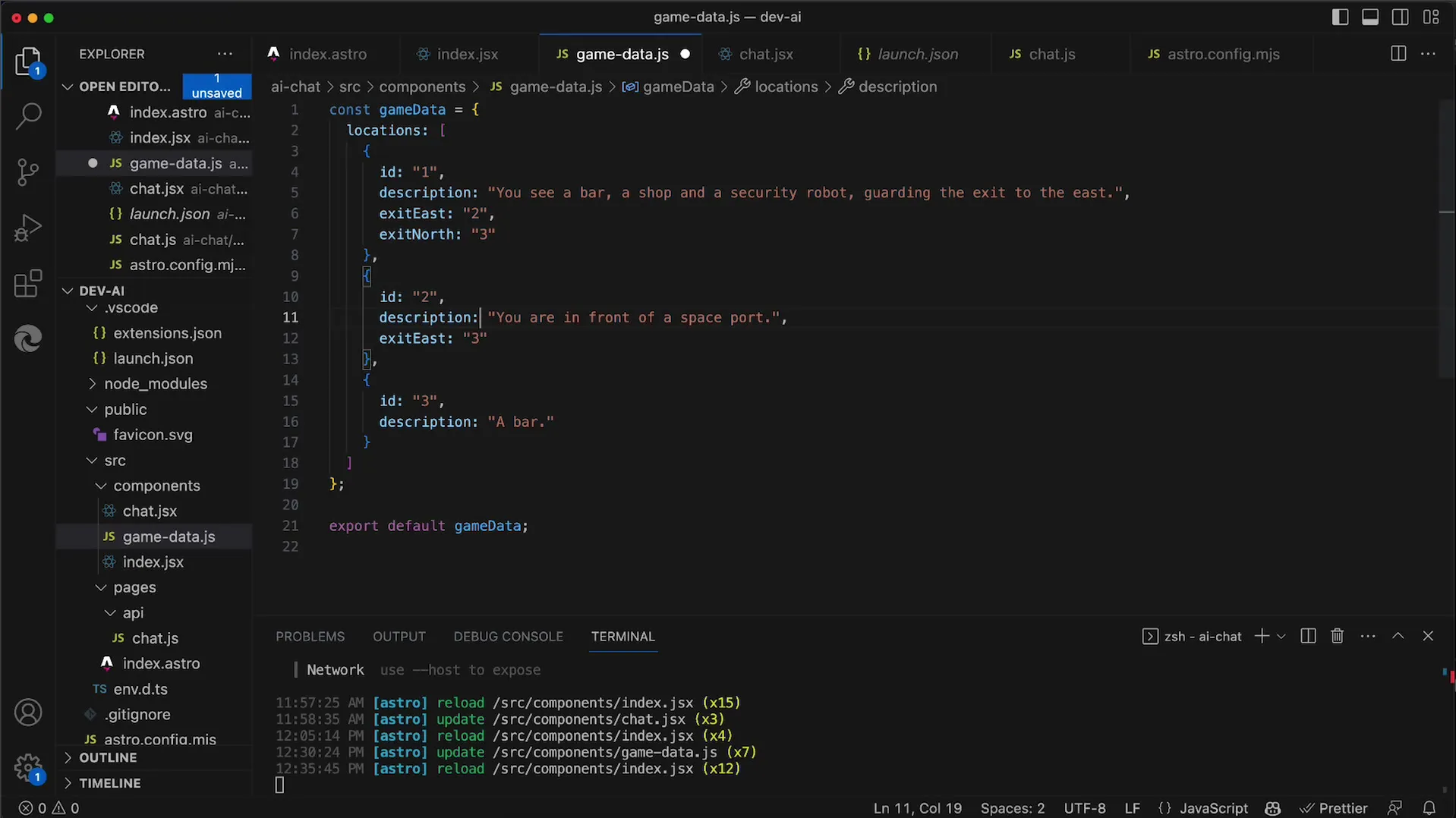 Interaktīvas tērzēšanas lietotnes izveide, izmantojot OpenAI API