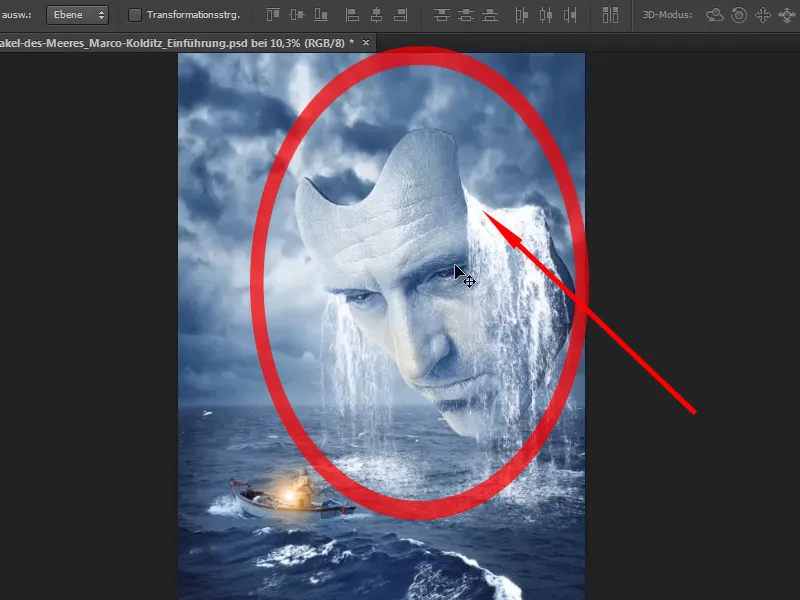 Adobe Photoshop - Menggabungkan - Orakel Laut - Bagian 01: Pengantar, Struktur Gambar, Tujuan