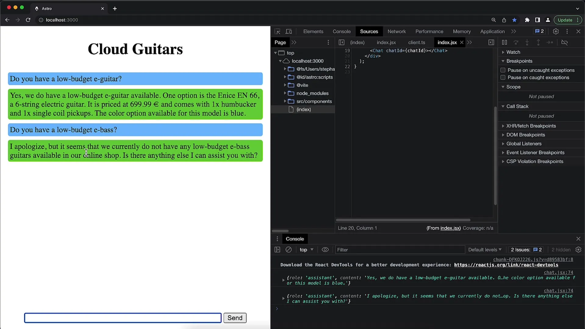 Expansion of the OpenAI API functions with additional parameters