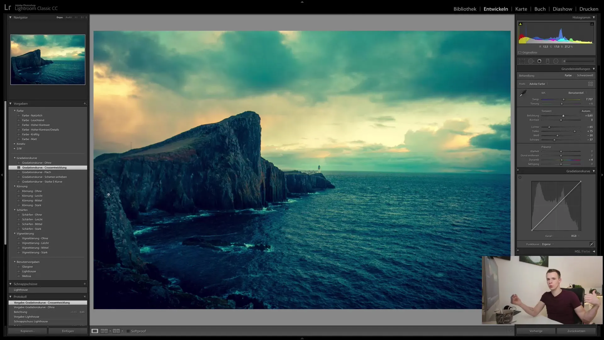 Lightroom Classic CC: Explaining in detail Logs, Snapshots & Presets