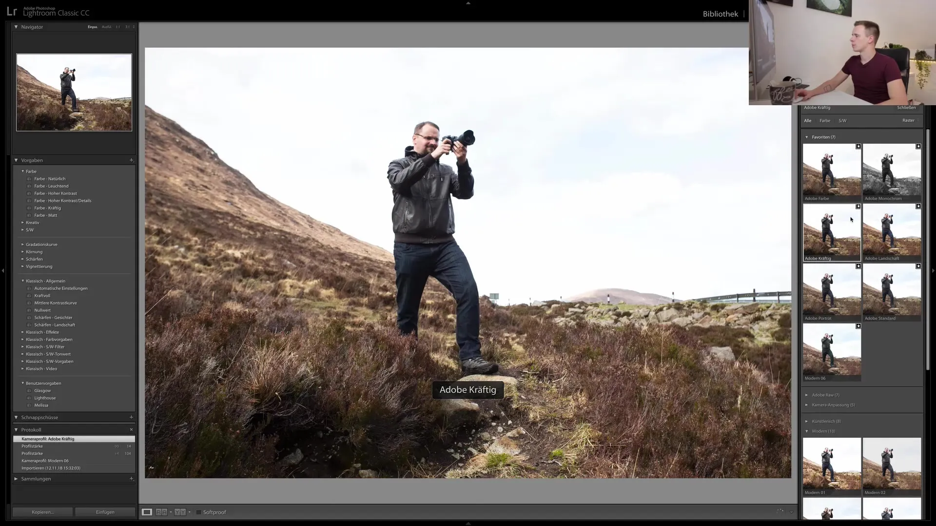 Guide ultime pour utiliser les profils dans Lightroom Classic CC