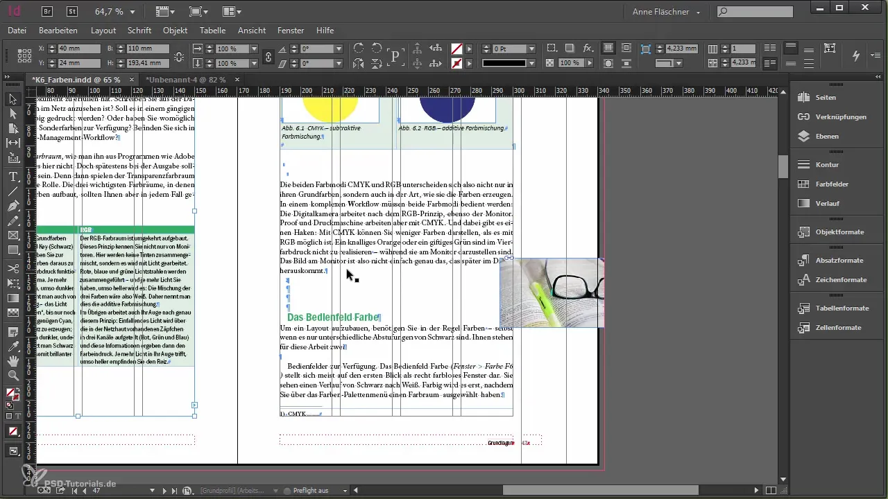 Verankerte Objekte effizient nutzen in Adobe InDesign