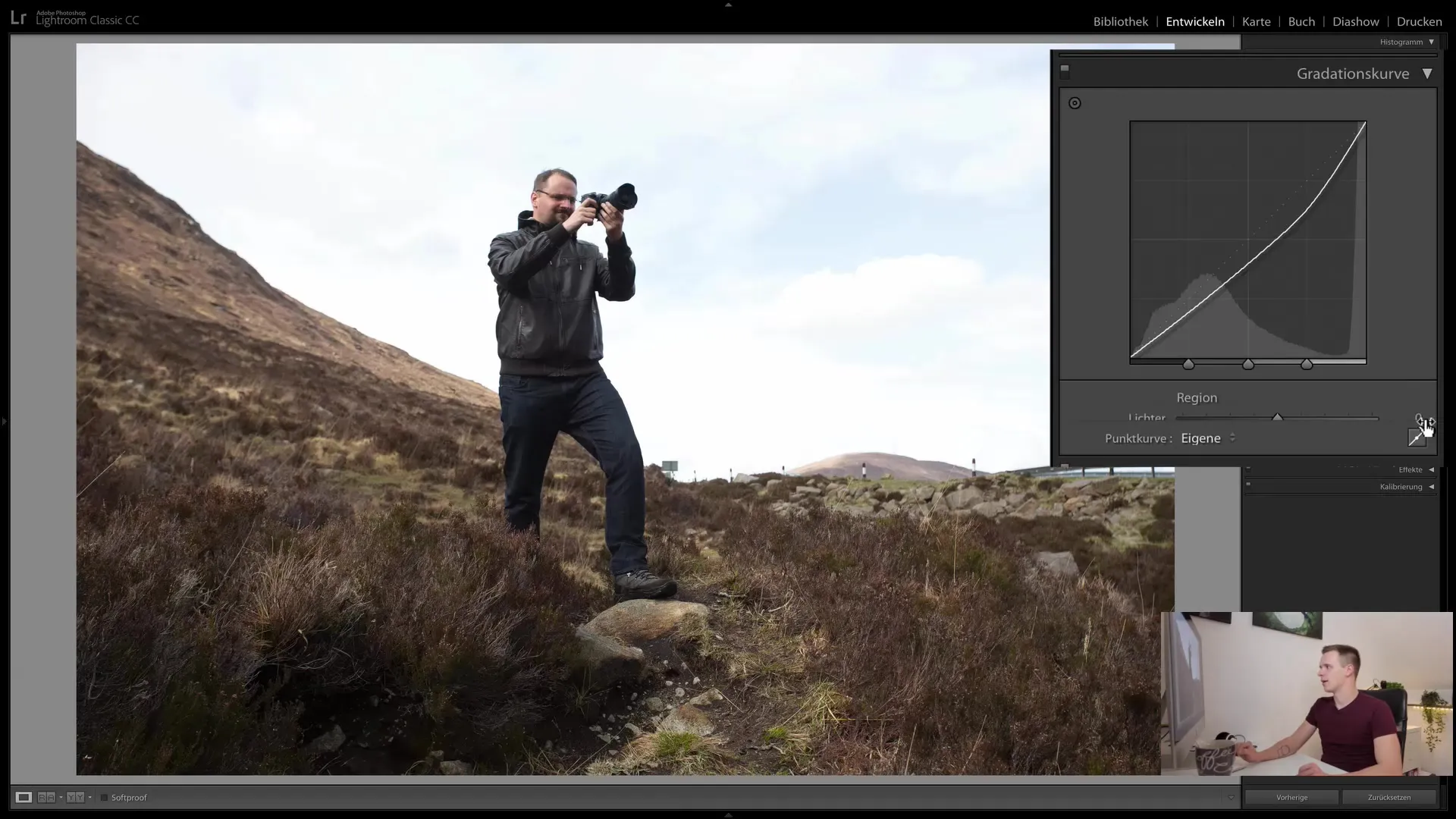 Meistere die Gradationskurve in Lightroom Classic CC