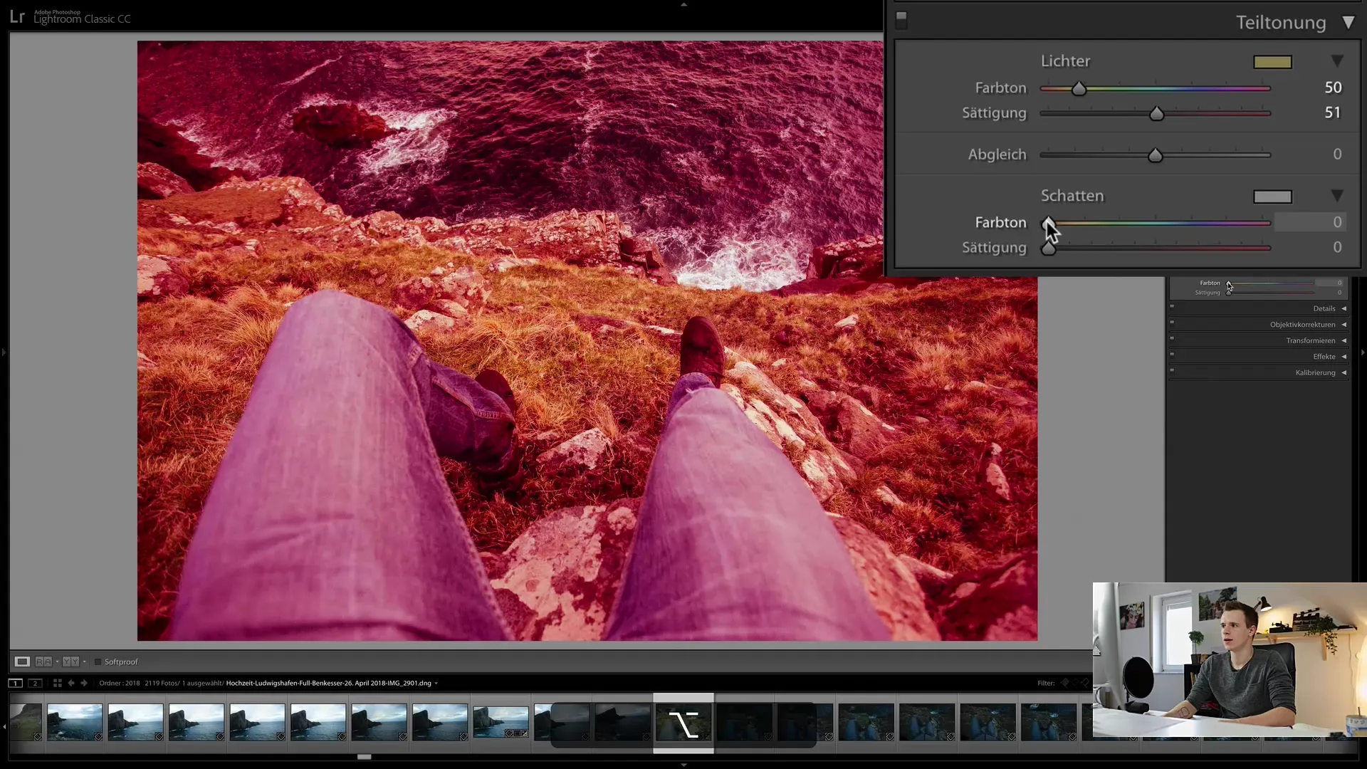 Color grading in Lightroom Classic CC - A detailed guide to color design