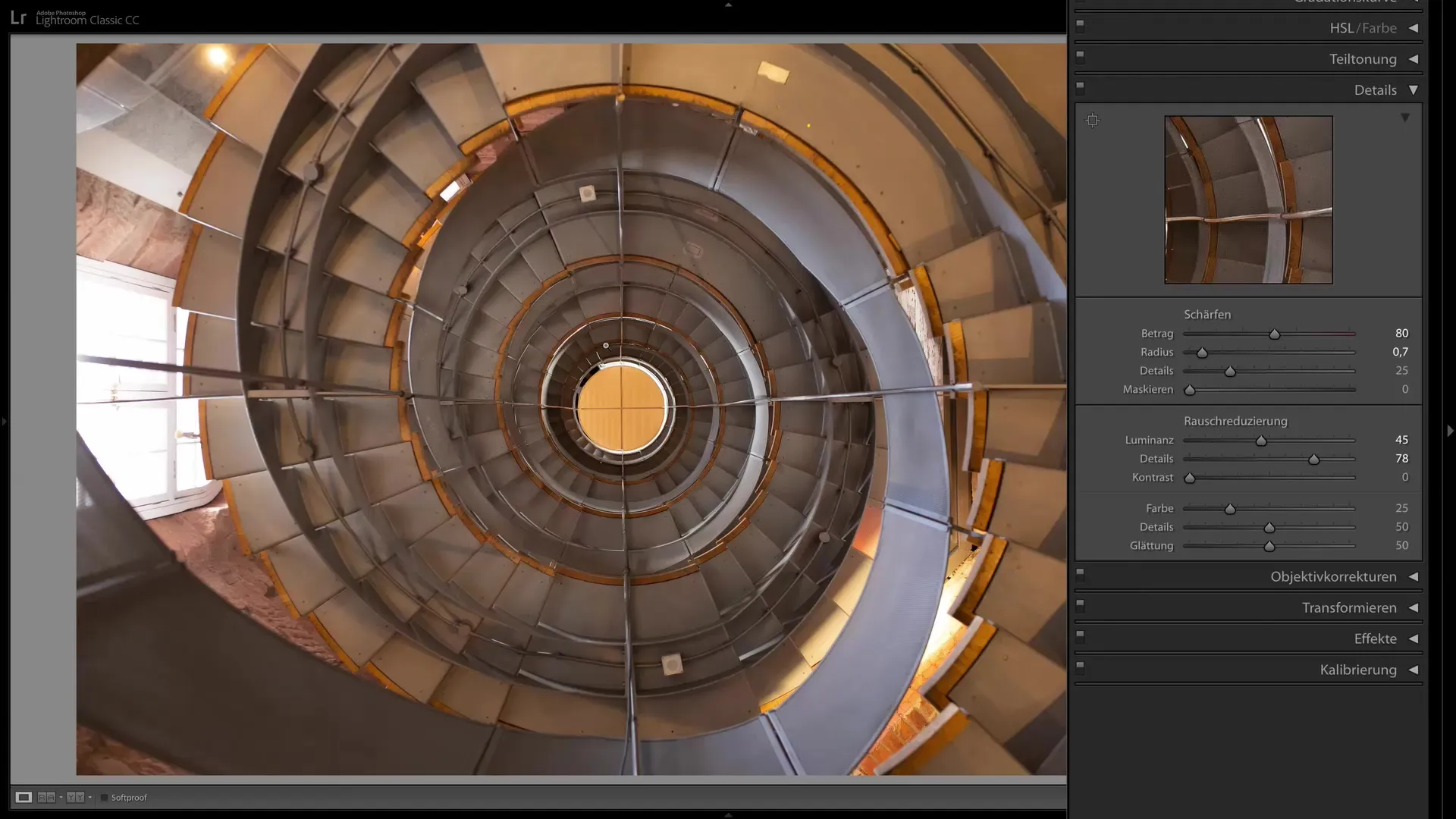 Sharpening and noise reduction in Lightroom Classic CC - A detailed guide