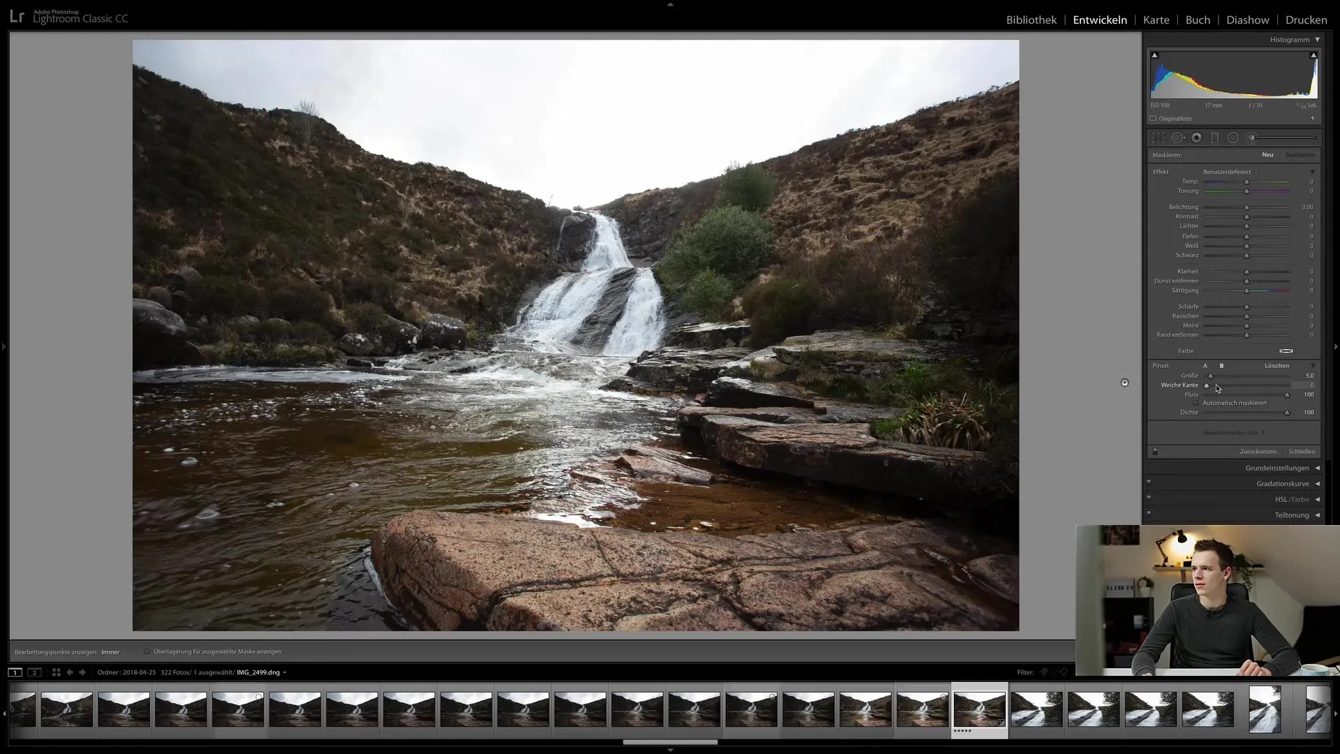 Lightroom Classic CC - The correction brush for precise image adjustments