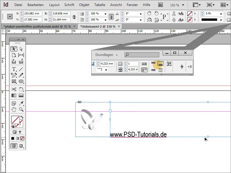 Vytváření plakátu v programu Adobe InDesign - Část 1: Svitový efekt